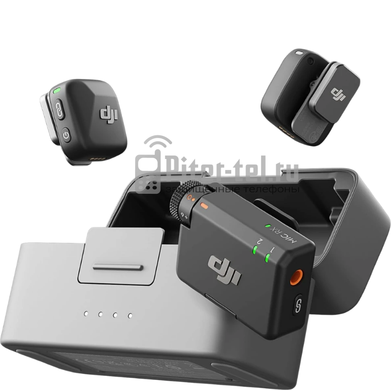 Беспроводной микрофон DJI Mic Mini (2 TX + 1 RX + Charging Case