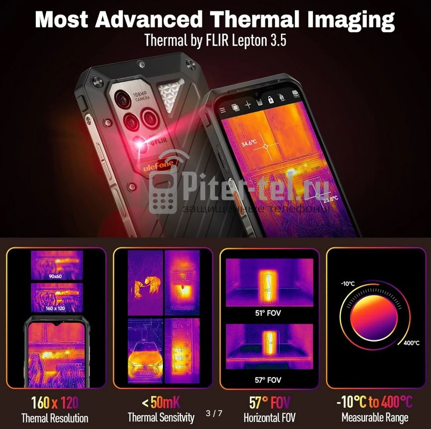 Смартфон Ulefone Power Armor 18T Ultra 12/512Gb — фото 10