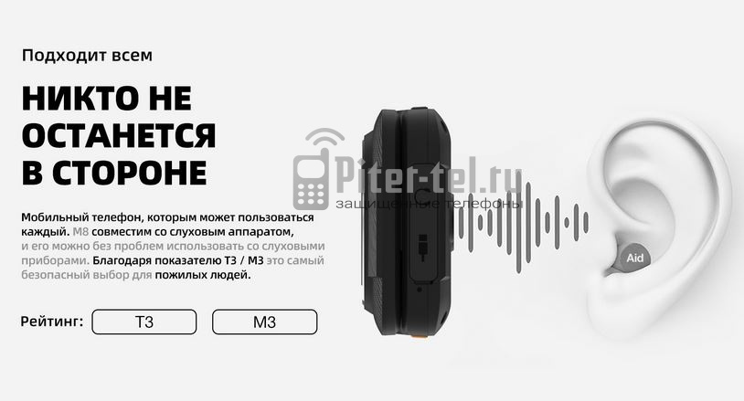 Мобильный телефон AGM M8 Flip — фото 4