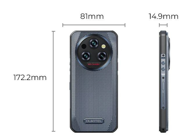 Смартфон Oukitel WP35 Pro 5G 12/512Gb Green — фото 2