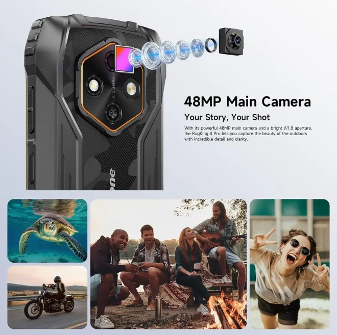 Смартфон Ulefone RugKing 4 Pro 8/256Gb Black — фото 9